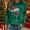 Army Green, variant on VgaVtl Long Sleeve Womens Christmas Sweatshirts Casual Sweatshirt for Women Pullover Christmas Graphic Festivals Sweatshirt,Red XL