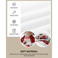thumbnail image 2 of Red Gnomes Christmas Chair Seat Covers for Dining Room Stretch Chair Seat Covers Set of 6, Xmas Tree Snowflake Winter Chair Seat Protector Cushion Slipcovers for Kitchen Restaurant Office, 2 of 6