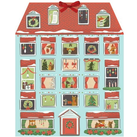 House Advent Calendar - Forest Friends Christmas House Advent Calendar