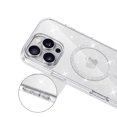 thumbnail image 5 of Translucent Glitter Case for Apple iPhone 13 Pro Max, iPhone 13 Pro Max Case for Women Girls, Compatible with Magsafe Slim Fit Anti-Scratch Bumper Rugged Anti-Yellowing Cover, Clear, 5 of 8