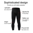 thumbnail image 4 of MarinaVida Men's Basketball Pants with Knee Pads 3/4 Capri Padded Compression Leggings Sports Protector Gear, 4 of 8