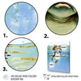 thumbnail image 3 of Designart Turtle With Glasses In The Ocean I Canvas Wall Art, 3 of 5