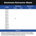 thumbnail image 2 of Extrusión de aluminio Seekliny V Slot 2020 500 mm (10 piezas), 2 of 6