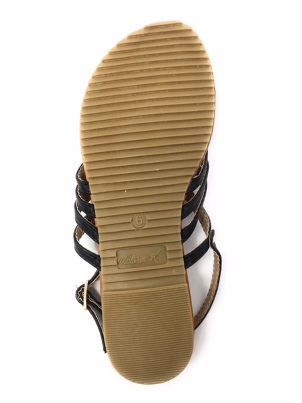 Victoria K Women's Braided And Rhinestone Sandals
