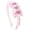 1. Pink, variant on Rose Red Bow Headband Spring Summer Hair Accessories for Girls Women, Cute Bows Glitter Hearts Hair Band Non Slip Headbands Summer Outfit Party Supplies Decoration