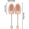 thumbnail image 2 of Huggegwe 2 Pcs Tendeur de Chaussures Arbres à Chaussures avec Ressort en Acier Inoxydable Réglable pour Hommes et Femmes (43 44) UA824-21017, 2 of 9