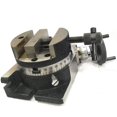 thumbnail image 1 of MILLING INDEXING 4"/ 100 MM ROTARY TABLE QUALITY PRECISION HORIZONTAL VERTICAL WITH SUITABLE ROUND VICES & CLAMPING T NUT BOLTS (WITH 100 MM ROUND VICE), 1 of 1