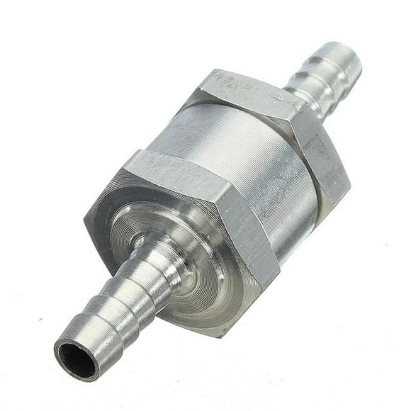6mm Aluminum Alloy One - Way Check Valve for Petrol and Diesel Fuel Systems