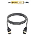 thumbnail image 2 of Cable HDMI PowerBear 4K 1.8 m Paquete de 2 con Nylon Trenzado, 2 of 7