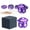 Purple, variant on Mushroom Shaped Grinder,Kitchen Pepper and Salt Grinder Set,Adjustable Coarseness Ergonomic Manual Grinder for Spices,Herbs Under $5 Kilougeis