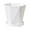 White, variant on Lightweight Plastic Flower Pots for Garden Indoor and Outdoor Plants with Drainage Holes and Trays Thickened Decorative Garden Flower Pots