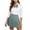 Light Green, variant on Yungyresw Women Pleated A Line Skirt Elastic High Waist Solid Front Pleated Mini Basic Skirt Academic Style Casual Fashion Skirt Deep Green L