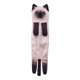 thumbnail image 2 of Toalla de mano de gato con colgante, bonita toalla de secado de manos de 13 x 55 cm, toallas para secar las manos Blanco negro, 2 of 9