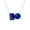White Gold Plated, variant on Aone Jewelry 3.00 Carat Lab Created Sapphire Toi Et Moi Pendant Necklace for Women | AAA Color | 14K Gold Over 925 Sterling Silver with Silver Cable Chain – Rose, White & Yellow Gold
