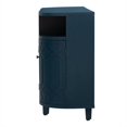 thumbnail image 6 of Gzxs Accent Wooden Sideboard Cabinet, 48-Inch Modern Entryway Storage Console Cabinet with 4 Doors and Adjustable Shelves for Living Room Entrance (Navy Blue), 6 of 7