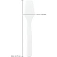 thumbnail image 2 of PANA 200 Pieces Cosmetic Disposable Plastic 2.5” Spatulas for Skin Care Facial Mask Spatula (White – 200 Pieces in a Box), 2 of 5