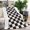 Black/White, variant on Black and White Checkered Pattern Blanket,Comfortable Soft Flannel Throw Blanket,All Season,Warm Lightweight Blankets for Sofa Bed Couch Living Room Chair,30"x40"
