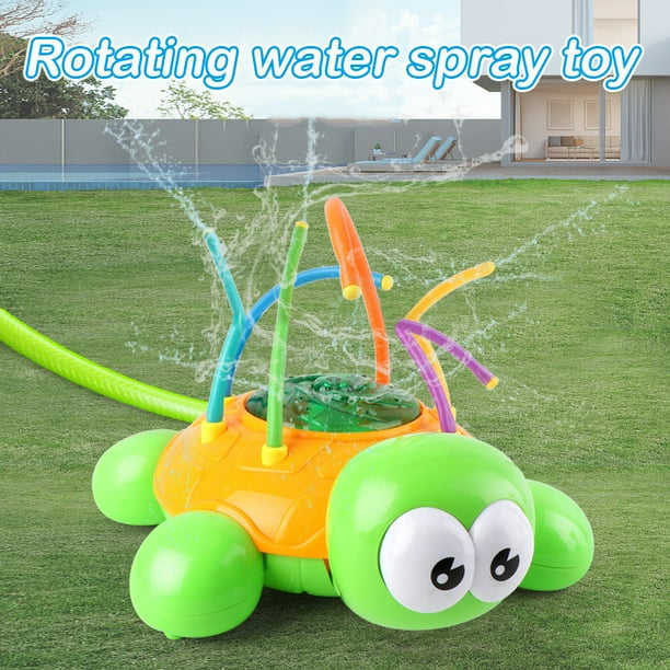 Outdoor Water Sprinkler Toys Cute Garden Spinning Toys Splashing Fun