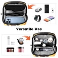 thumbnail image 6 of Deer Digital Storage Bag Pouch, Hard Drive Bag, Laptop Cord Organizer, Cable Organizer, Oxford Fabric Waterproof Electronics Travel Case - 5.9x9.44x3.14 in., 6 of 6