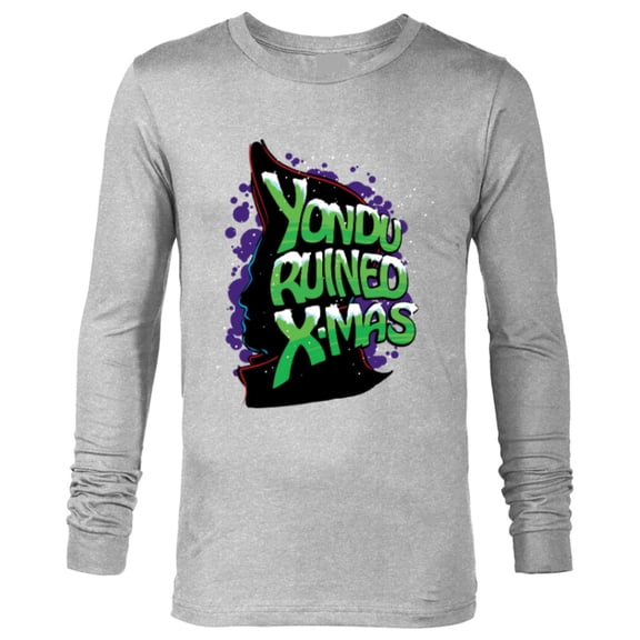 Marvel Guardians of the Galaxy Yondu Ruined Christmas - Long Sleeve T-Shirt for Men - Customized-Athletic Heather