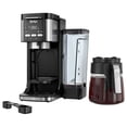 thumbnail image 2 of Cafetera Ninja CFP105 DualBrew caliente y helada, de una sola porción, compatible con K-Cups y cafetera de goteo de 14 tazas, negra (renovada), 2 of 5