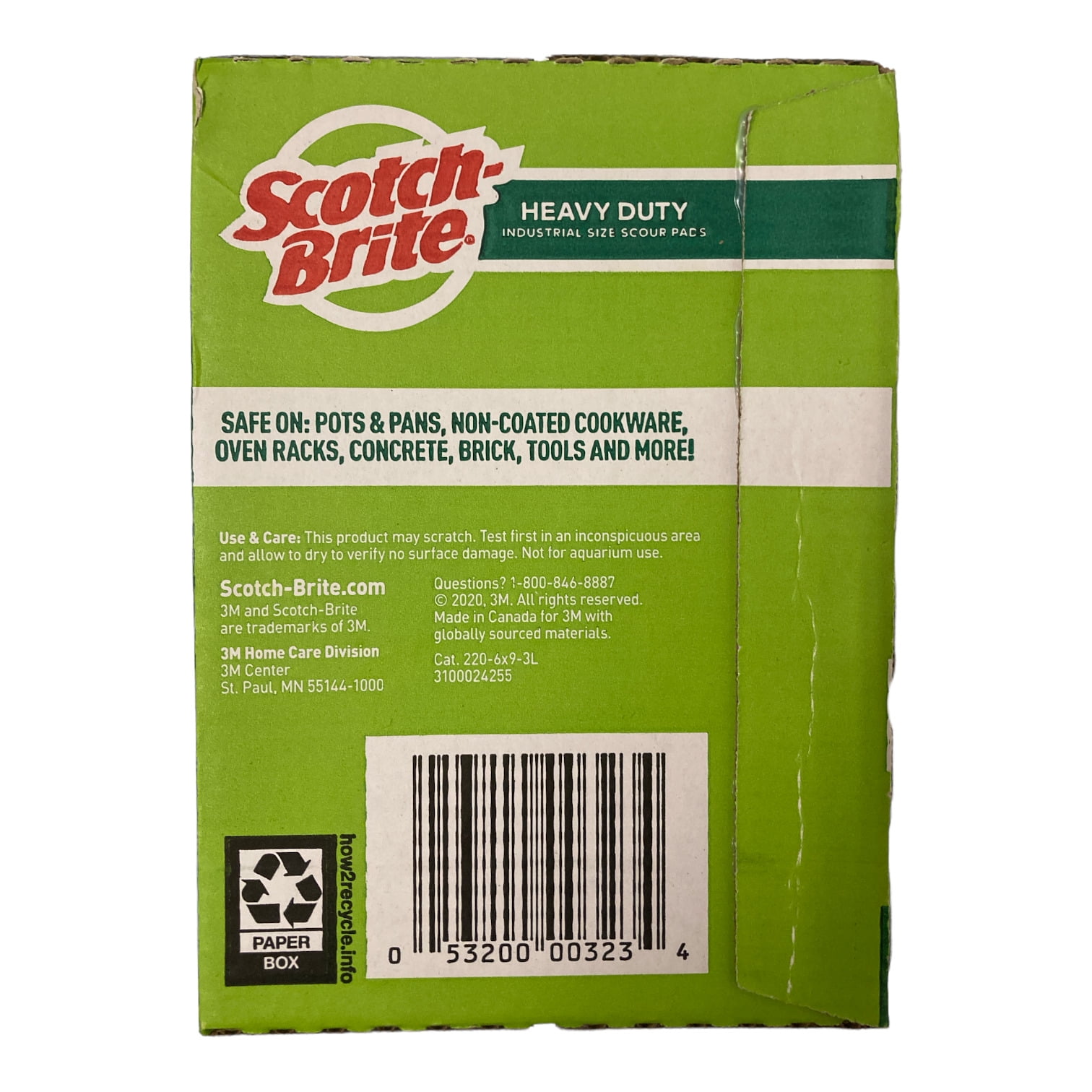 Scotch-Brite Heavy Duty Industrial Sized Scour Pads (20ct.) - Sam's Club