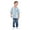 Light Blue, variant on Stitch Toddler Boy Baseball Shirt, Sizes 12M-5T