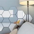 thumbnail image 1 of Soft Mirror, Whole Figure Wall Decal With Reflective Effect, for Decorative Space Enhancement, Silver, 1 of 7
