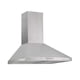 thumbnail image 1 of Campana para cocina de pared piramidal 60 cm Acero Inoxidable, 3 Velocidades, Doble Filtro de malla lavable y Filtro de carbón activado, Luz LED, Extrae y Purifica AVERA CEP60, 1 of 10