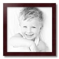 thumbnail image 2 of ArtToFrames 15" x 15" Mahogany Picture Frame, 15x15 inch Brown MDF Poster Frame (WOM-3978), 5 Pack, 2 of 8