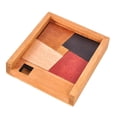 thumbnail image 3 of Wooden Brain Teaser Puzzle | Educational Logic Game for Problem Solving Skills | Handheld Training Challenge Toy, 3 of 7