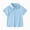 H560-Light Blue, variant on Toddler Baby Boy Polo Shirt Kids Short Striped Sleeve School Uniform Shirts(White,18-24 M)