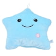 thumbnail image 2 of Almohada luminosa en forma de estrella, de hermoso color, bonita y brillante almohada de peluche para decoración diaria de fiestas., 2 of 14