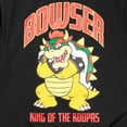 thumbnail image 4 of Chaqueta bomber Nintendo Super Mario Boys Bowser negra 10/12, 4 of 7