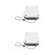 thumbnail image 3 of Naiovety Dispositivo de cierre automático para puerta, caja con cordón, tirador de cierre automático adhesivo retráctil antirrobo para Blanco 2Conjunto, 3 of 6