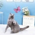 thumbnail image 4 of Pet Teaser Toy Butterfly Bell Funny Fake Fur Cat Teaser Toy Cat Teaser Wand, 4 of 6