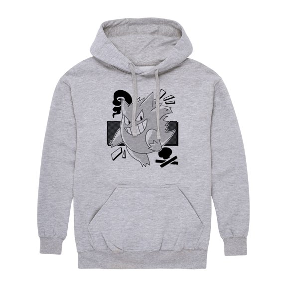 Pokémon - Gengar Manga - Men's Pullover Fleece Hoodie