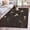 Brown, variant on Japanese Style Round Area Rug 4ft, Vintage Art Cranes Ocean Wave Red Washable Non-Slip Circle Rugs for Bedroom Living Room Kitchen, Soft Non Shedding Circle Carpet for Dining Room Dorm
