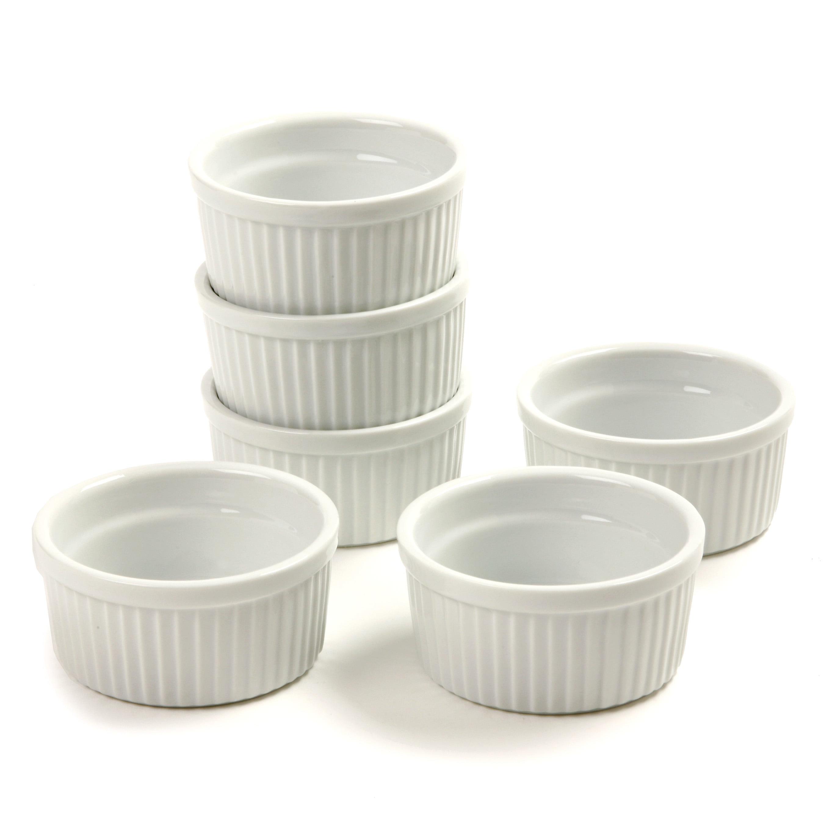 Norpro Porcelain Ramekins Set of 4 Home Ramekins & Soufflé Dishes