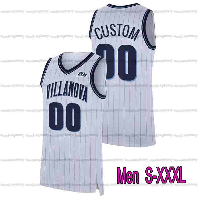 NBABasketball Jerseys Custom Villanova Wildcats 202122 College