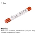 thumbnail image 3 of Uxcell Furniture Repair Crayons Wax Filler Stick, Touch Up Pen Markers, Red Oak 5 Pack, 3 of 6