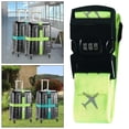 thumbnail image 6 of Cross Strap Travel Adjustable Luggage Strap for Business Trip Hotel Outdoor green with code, 6 of 8