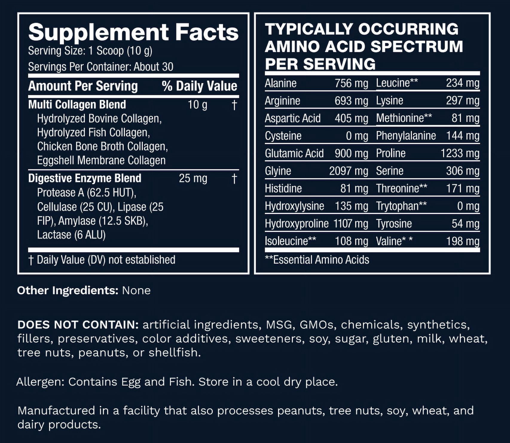 Life's Fortune Multi Collagen Peptides Protein Powder, 30 Servings, Protein & Collagen Powder - Supports Skin, Hair, Nails, Joints & Gut Health