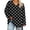 ZA-Black-frostluinai plus size tops, variant on Frostluinai Long Sleeve Shirts for Women Plus Size Polka Dot Print Tops Fall Loose Fit Casual Blouses V Neck Boho Basic Tees Fashion Clothes L-5XL