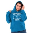 thumbnail image 4 of Funny Cool Hipster Grandma Joke Hoodie Sweatshirt Women Brisco Brands L, 4 of 6