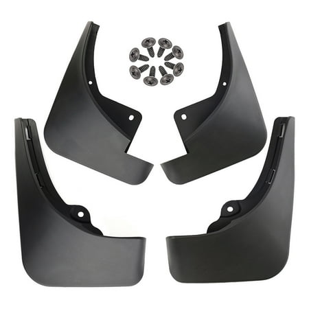 Mud Flaps Splash Guards, 4 Pieces, for Renault Kwid