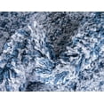 thumbnail image 6 of Rugs.com Athena Shag Collection Rug – 8' Square Blue Shag Rug Perfect For Living Rooms, Kitchens, Entryways, 6 of 8