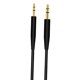 thumbnail image 5 of Cable de repuesto para auriculares QC25, 35 y 35II con conector auxiliar de 2,5 mm. Negro sin micrófono, 5 of 6