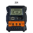 thumbnail image 1 of SPRING Dual USB LCD Solar Charge Controller 12V 24V Solar Panel Regulator 10A / 20A for PWM 20A, 1 of 9