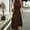 Brown, variant on Aoujea Summer Dresses for Women Summer Solid Color Fashion Casual Spring and Summer Sleeveless Round Neck Dress Sleeveless Dresses for Women 20$ & Under Dress